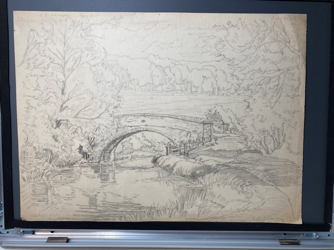 Laurence Stephen Lowry, 1930, Original, Drawing, Hand Signed, Rare,95 years Old,: Laurence Stephen Lowry, 1930, Lost Art Collections. L.S.Lowry “Lost Treasure” Part of the history of the artists Lowry As most of you know that full Provenance is impossible to