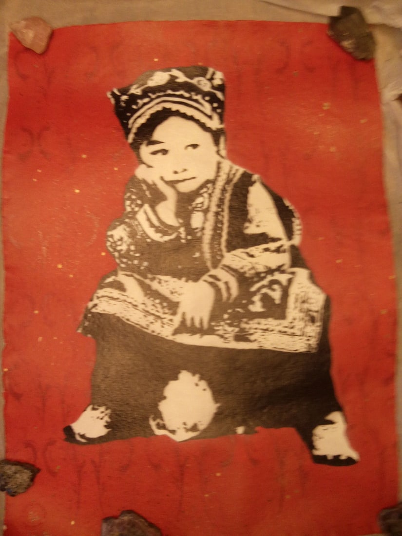 Tibetan Boy - Paper Edition of 25: Tibetan Boy - Paper Edition of 25