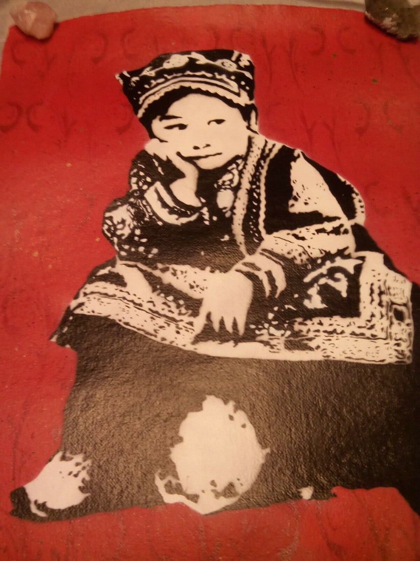 Tibetan Boy - Paper Edition of 25 - 2