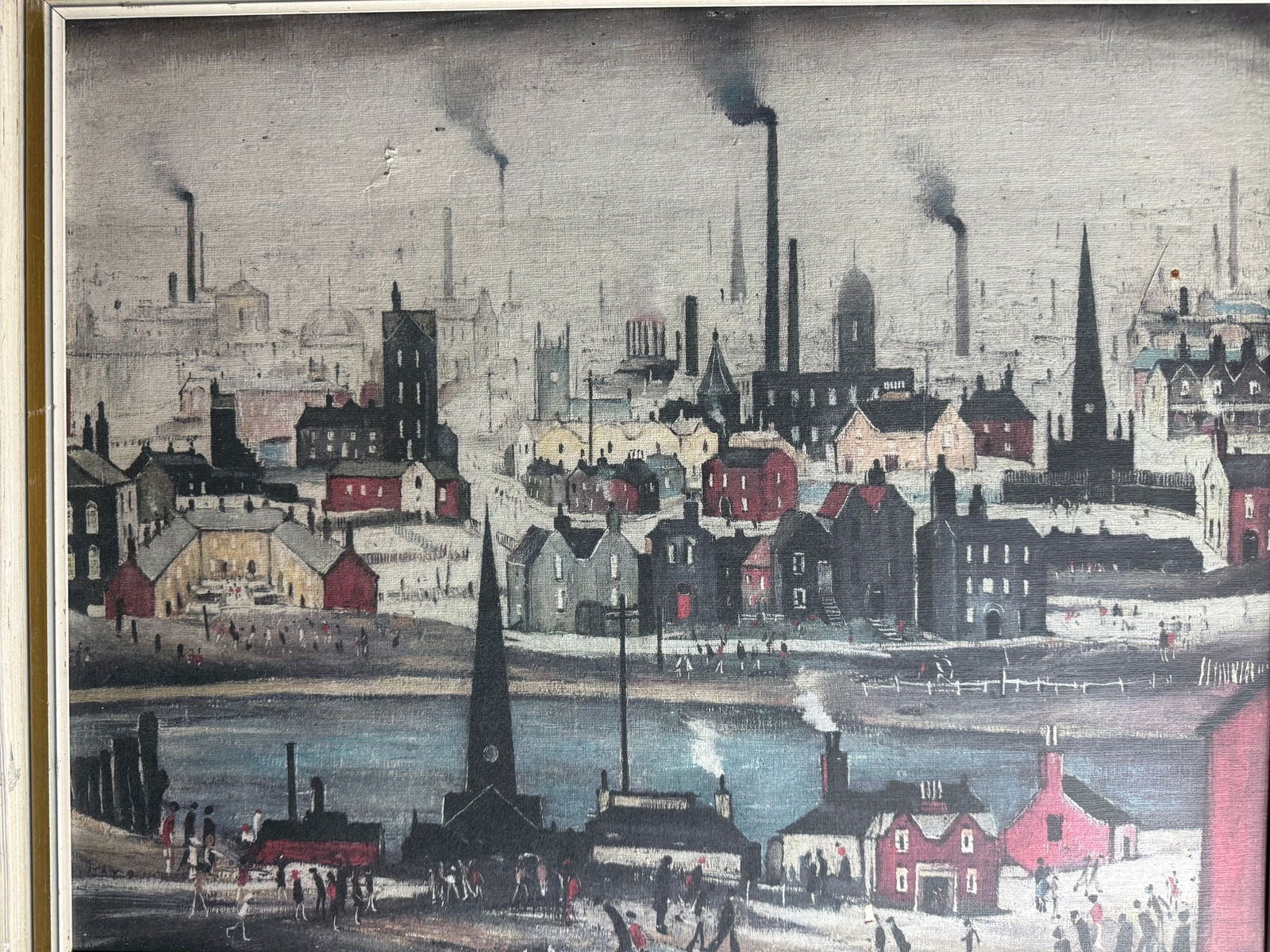 Lowry Print, - 2
