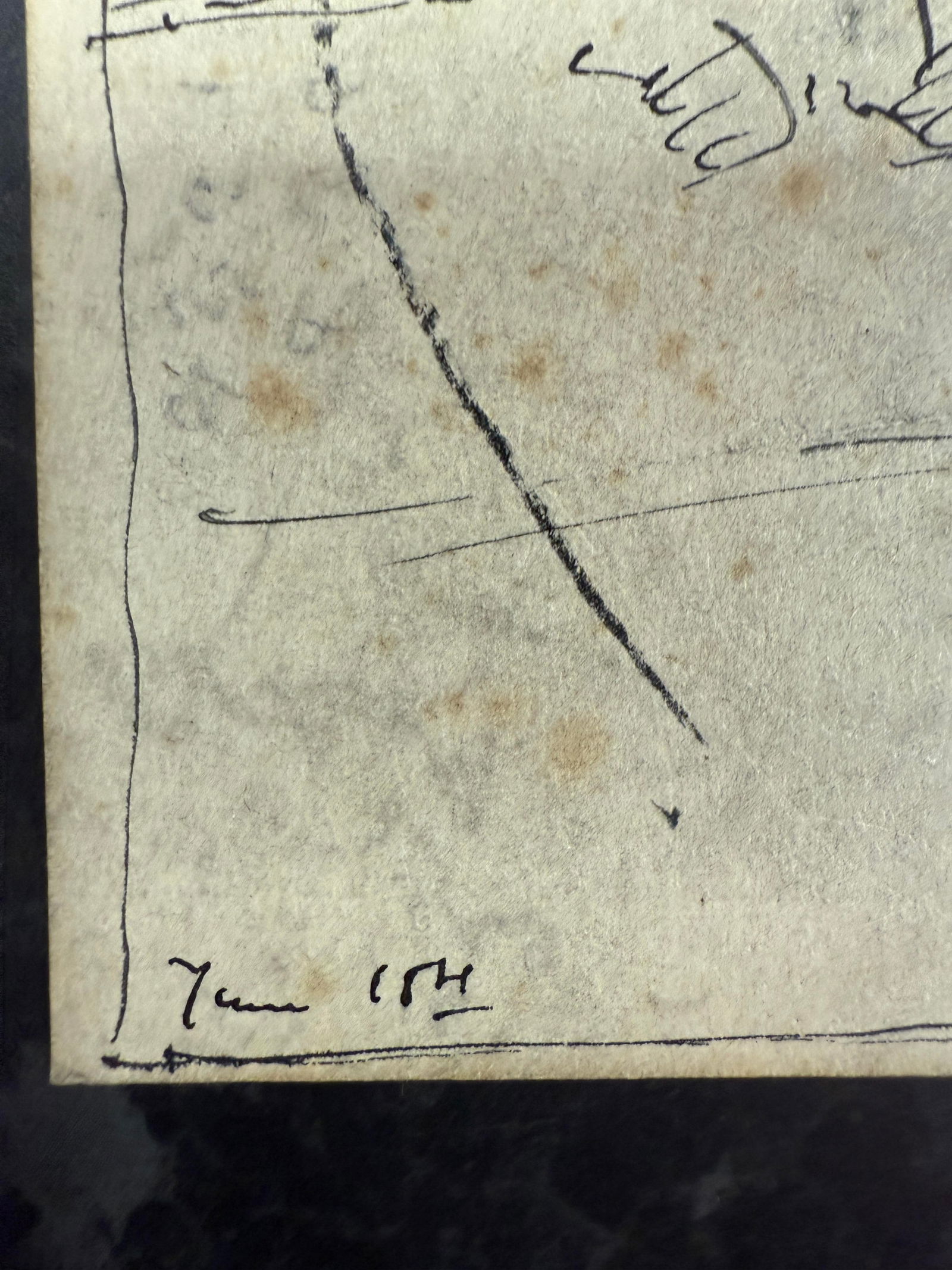 Laurence Stephen Lowry, 1951, Original, Drawing, Hand Signed, - 6