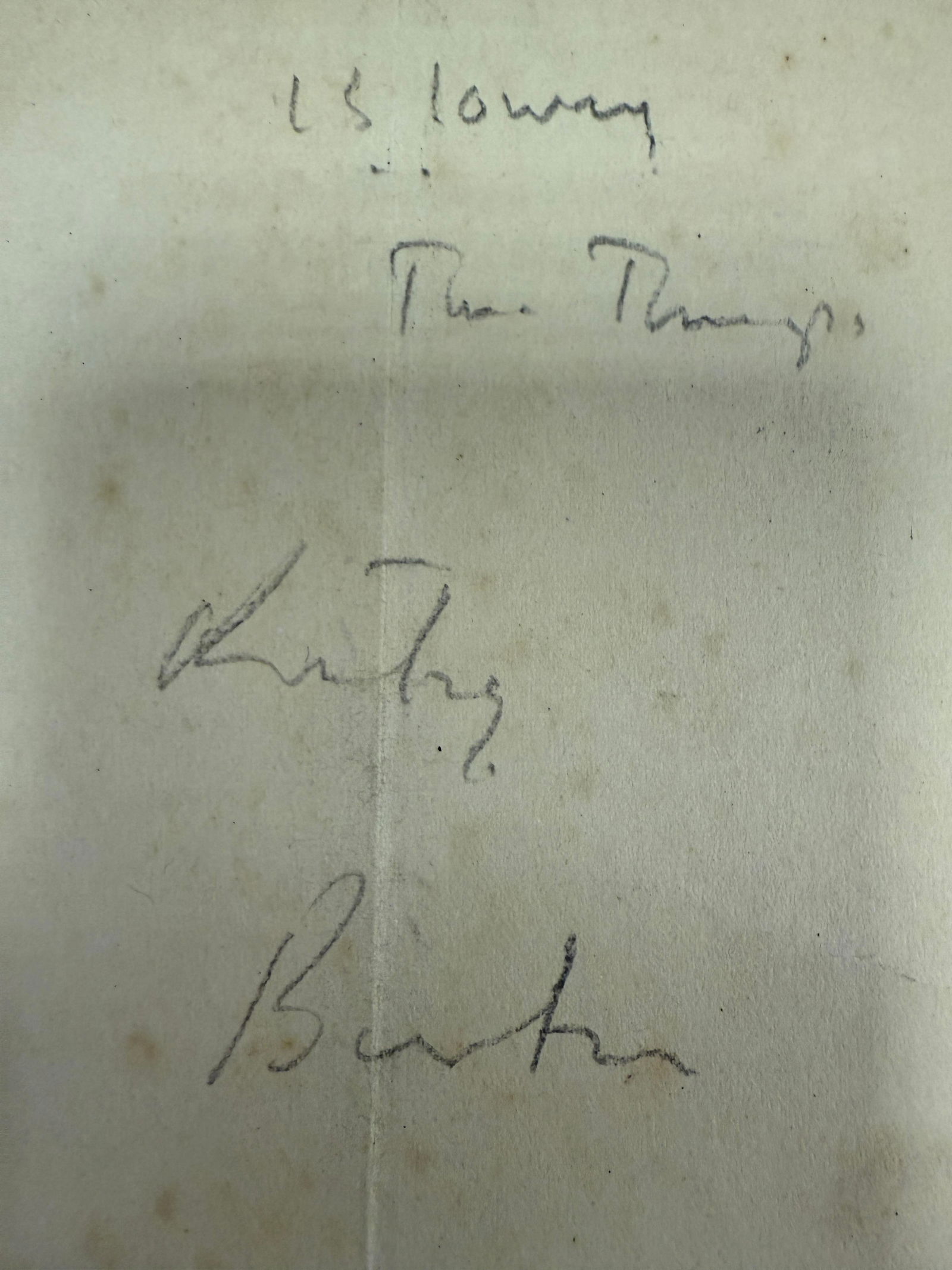 Laurence Stephen Lowry, 1951, Original, Drawing, Hand Signed, - 7