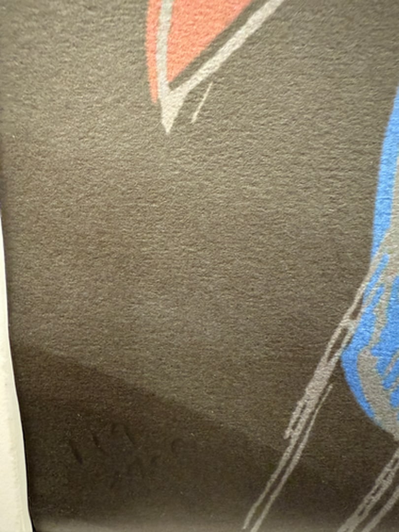 ANDY WARHOL RARE 1986 LMD ED LARGE FINE ART LITHOGRAPH PRINT~(23 1/2"""" W X 23 5/8"""" H) - 3