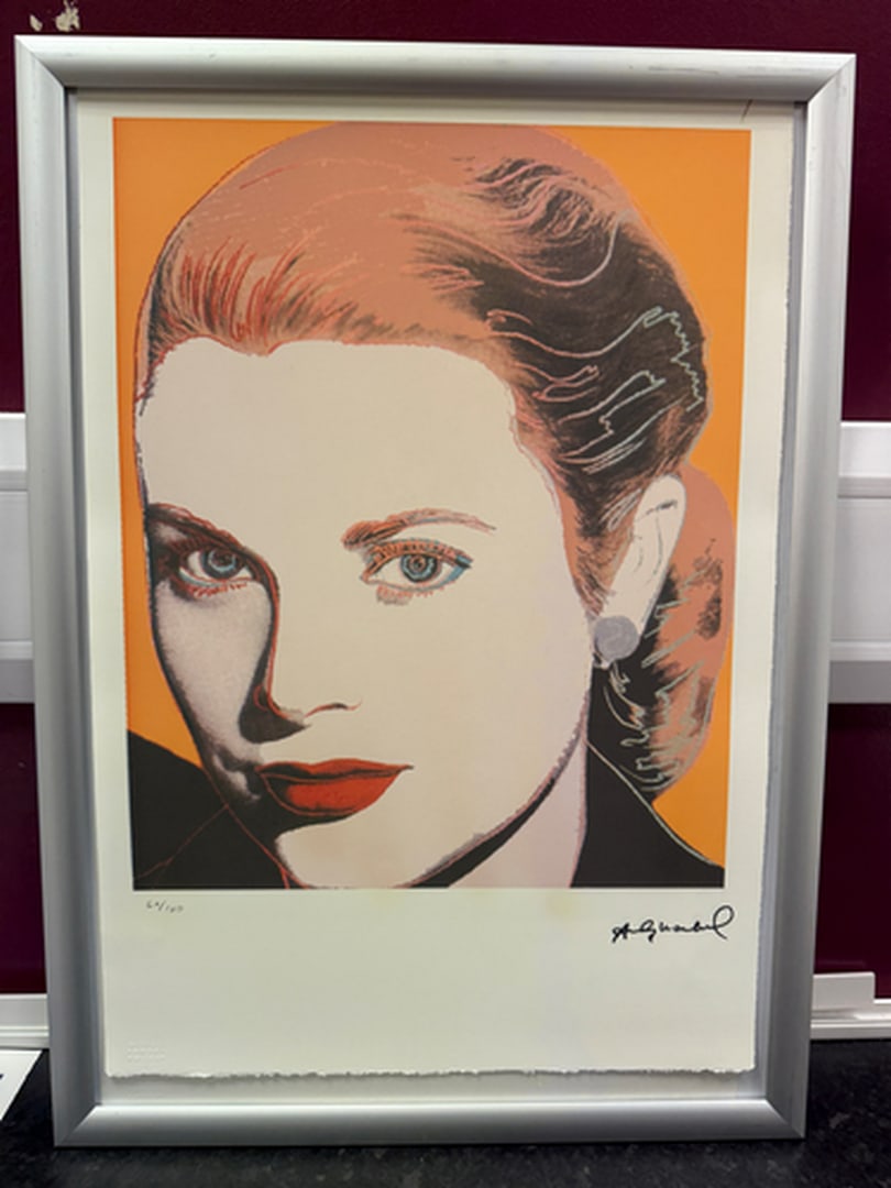 ANDY Warhol, Original, Print, Limited edition, Plate signed: Andy Warhol edition Arabic numbering - numbering 100 copies - Approximate dimensions of the sheet 57.3 x 38.4 cm - INTONSO / IRREGULAR SHEET on 4 sides, weight between 180/210 - Watermark on Arches Fr