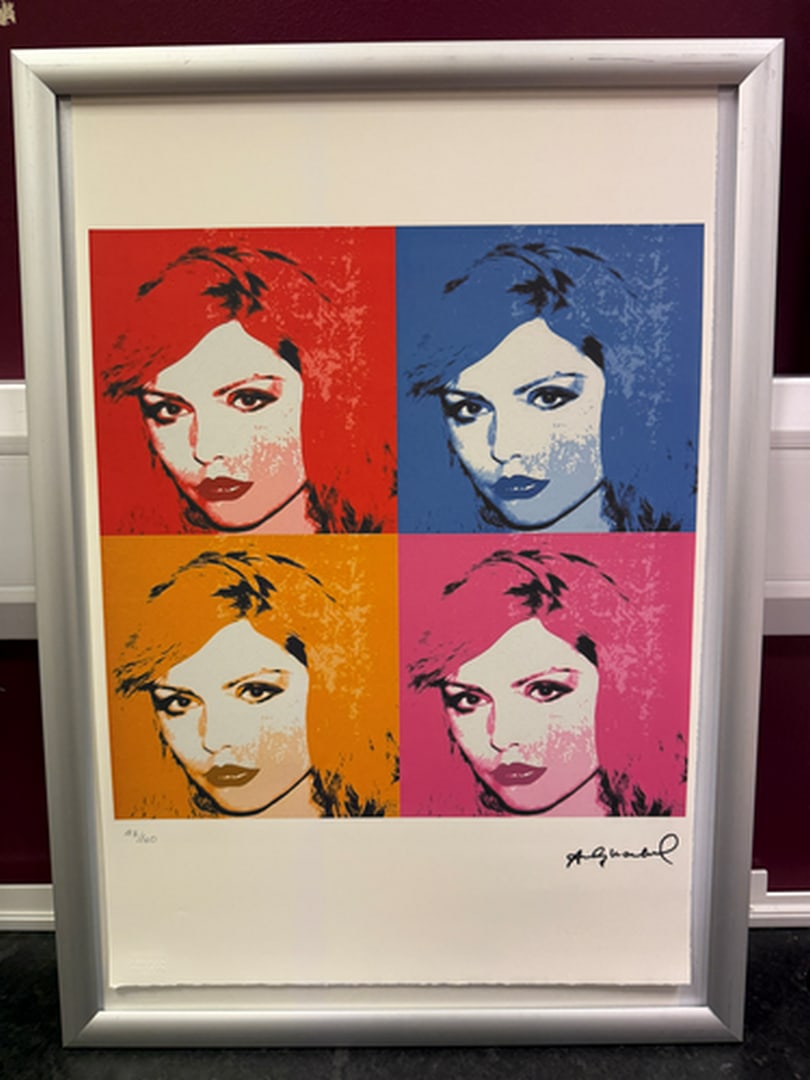ANDY Warhol, Original, Print, Limited edition, Plate signed: Andy Warhol edition Arabic numbering - numbering 100 copies - Approximate dimensions of the sheet 57.3 x 38.4 cm - INTONSO / IRREGULAR SHEET on 4 sides, weight between 180/210 - Watermark on Arches Fr
