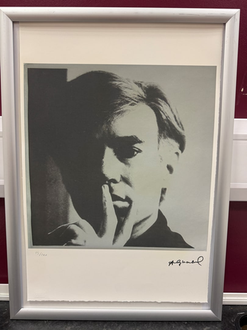 ANDY Warhol, Original, Print, Limited edition, Plate signed: Andy Warhol edition Arabic numbering - numbering 100 copies - Approximate dimensions of the sheet 57.3 x 38.4 cm - INTONSO / IRREGULAR SHEET on 4 sides, weight between 180/210 - Watermark on Arches Fr