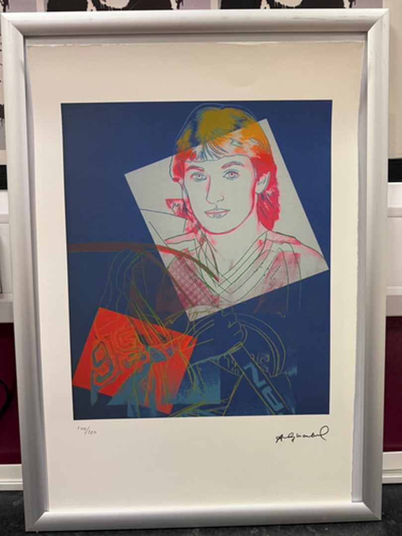 ANDY Warhol, Original, Print, Limited edition, Plate signed: Andy Warhol edition Arabic numbering - numbering 100 copies - Approximate dimensions of the sheet 57.3 x 38.4 cm - INTONSO / IRREGULAR SHEET on 4 sides, weight between 180/210 - Watermark on Arches Fr