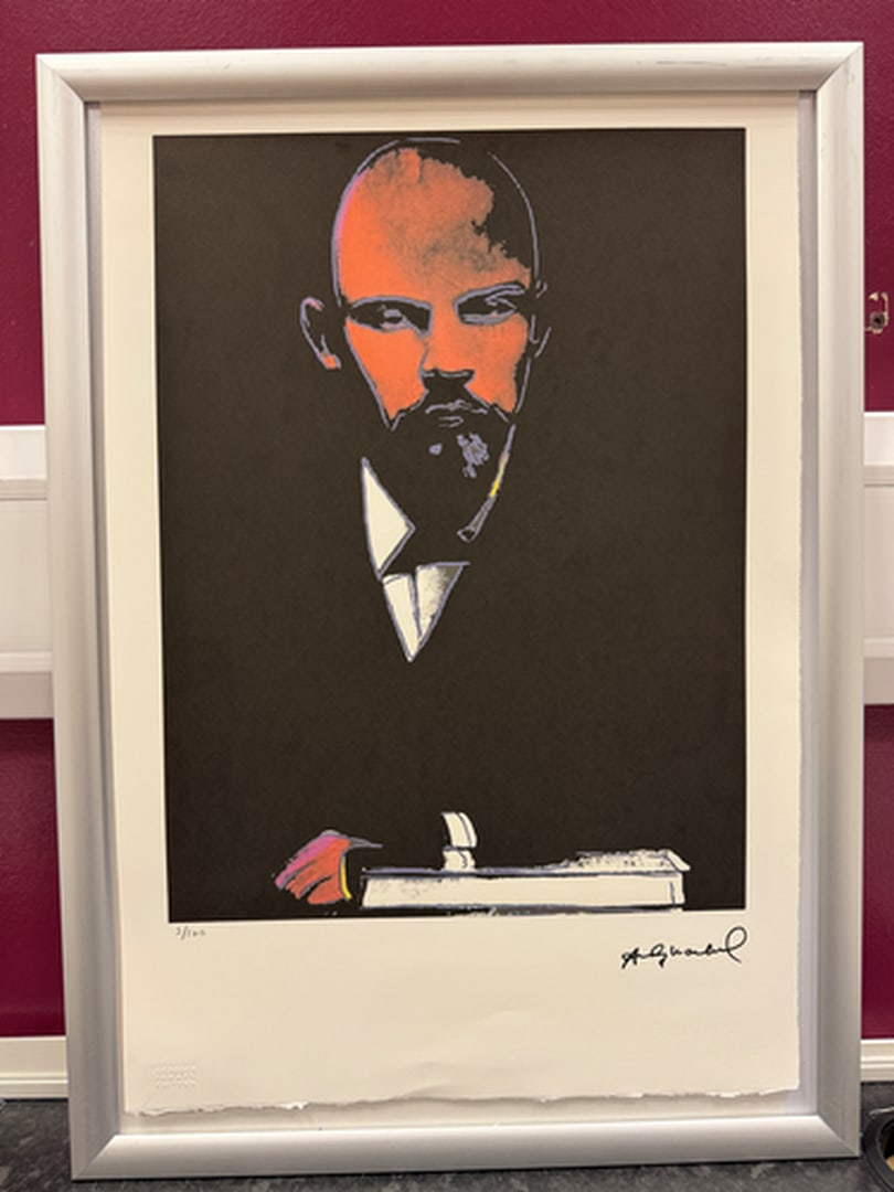 ANDY Warhol, Original, Print, Limited edition, Plate signed: Andy Warhol edition Arabic numbering - numbering 100 copies - Approximate dimensions of the sheet 57.3 x 38.4 cm - INTONSO / IRREGULAR SHEET on 4 sides, weight between 180/210 - Watermark on Arches Fr