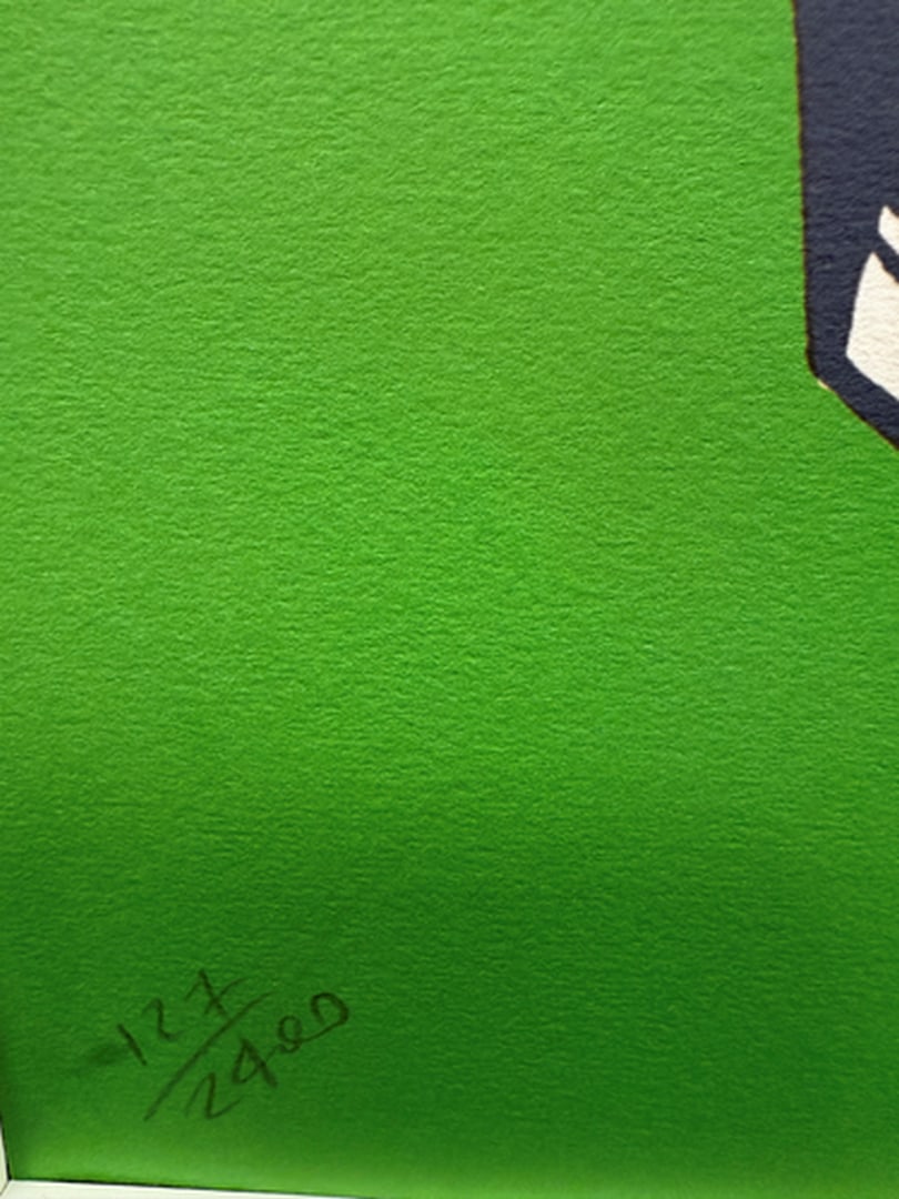 ANDY WARHOL RARE 1986 LMD ED LARGE FINE ART LITHOGRAPH PRINT~(23 1/2"""" W X 23 5/8"""" H) - 3