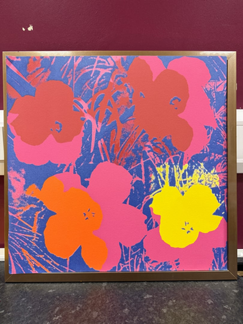 Andy Warhol, (After) Original Print, Limited Edition, Seal, Hand signed And Numbered: Andy Warhol, (After) Original Print, Limited Edition, Seal, Hand signed And Numbered No COA No documentation and only 20 years in provenance by private Collection. sold as attributed to the artist an