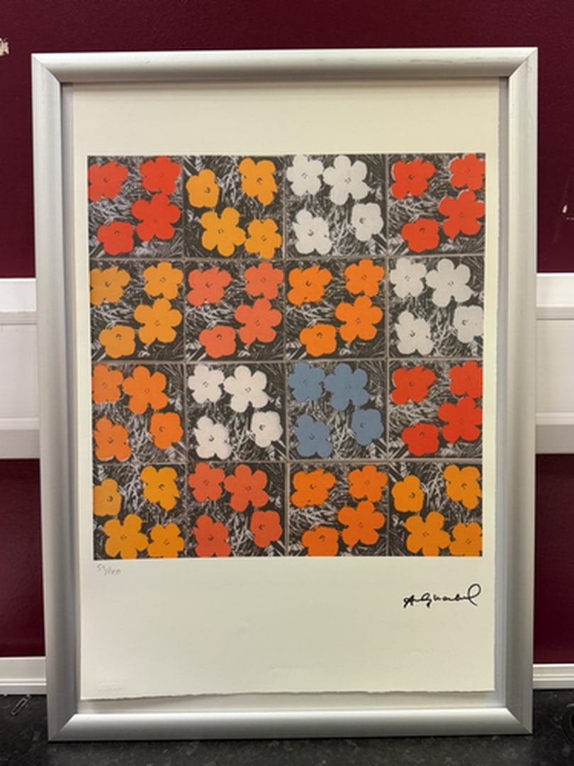 ANDY Warhol, Original, Print, Limited edition, Plate signed: Andy Warhol edition Arabic numbering - numbering 100 copies - Approximate dimensions of the sheet 57.3 x 38.4 cm - INTONSO / IRREGULAR SHEET on 4 sides, weight between 180/210 - Watermark on Arches Fr