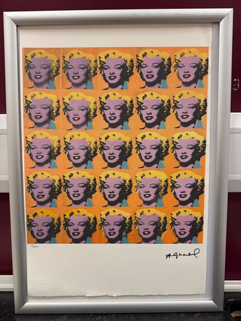 ANDY Warhol, Original, Print, Limited edition, Plate signed: Andy Warhol edition Arabic numbering - numbering 100 copies - Approximate dimensions of the sheet 57.3 x 38.4 cm - INTONSO / IRREGULAR SHEET on 4 sides, weight between 180/210 - Watermark on Arches Fr
