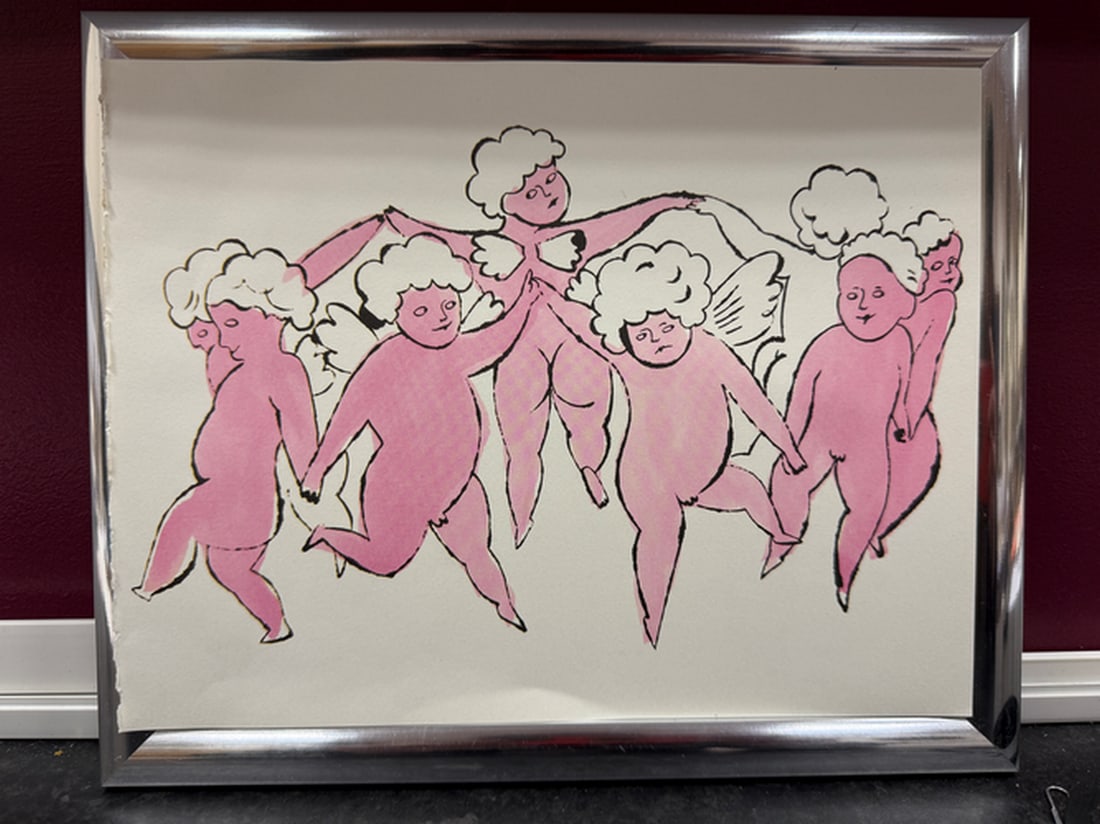 Andy Warhol- In the Bottom of My Garden Page., Rare, Edition, Print on paper, Size- 20cm x 25cm.: Andy Warhol- In the Bottom of My Garden Page., Rare, Edition, Print on paper, Size- 20cm x 25cm.