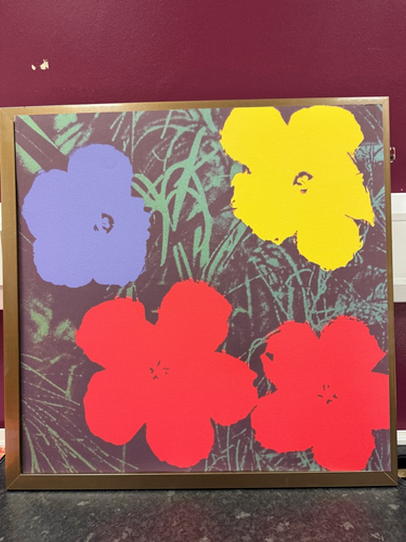 Andy Warhol, (After) Original Print, Limited Edition, Seal, Hand signed And Numbered: Andy Warhol, (After) Original Print, Limited Edition, Seal, Hand signed And Numbered No COA No documentation and only 20 years in provenance by private Collection. sold as attributed to the artist an