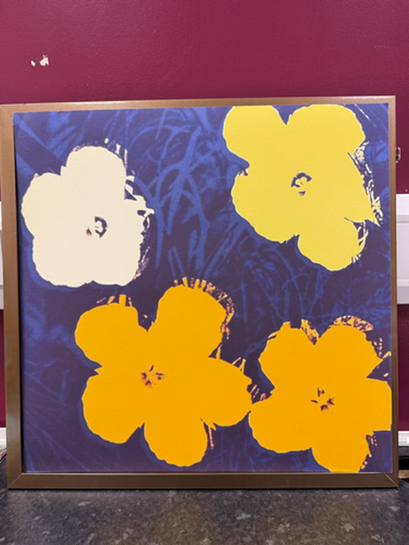 Andy Warhol, (After) Original Print, Limited Edition, Seal, Hand signed And Numbered: Andy Warhol, (After) Original Print, Limited Edition, Seal, Hand signed And Numbered No COA No documentation and only 20 years in provenance by private Collection. sold as attributed to the artist an