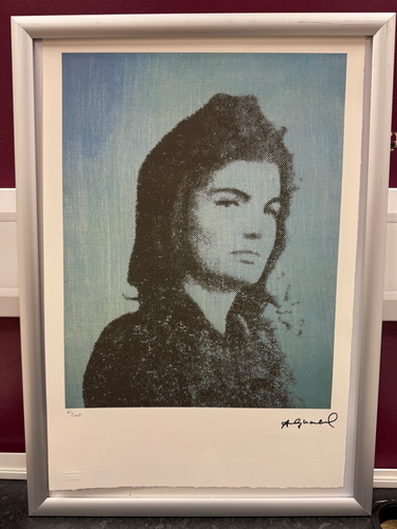 ANDY Warhol, Original, Print, Limited edition, Plate signed: Andy Warhol edition Arabic numbering - numbering 100 copies - Approximate dimensions of the sheet 57.3 x 38.4 cm - INTONSO / IRREGULAR SHEET on 4 sides, weight between 180/210 - Watermark on Arches Fr