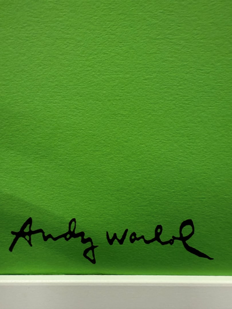 ANDY WARHOL RARE 1986 LMD ED LARGE FINE ART LITHOGRAPH PRINT. - 2