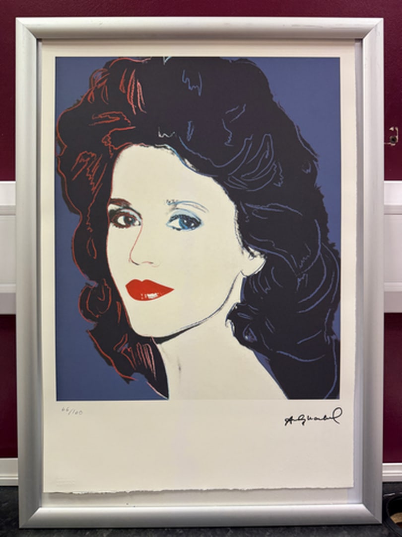 ANDY Warhol, Original, Print, Limited edition, Plate signed: Andy Warhol edition Arabic numbering - numbering 100 copies - Approximate dimensions of the sheet 57.3 x 38.4 cm - INTONSO / IRREGULAR SHEET on 4 sides, weight between 180/210 - Watermark on Arches Fr