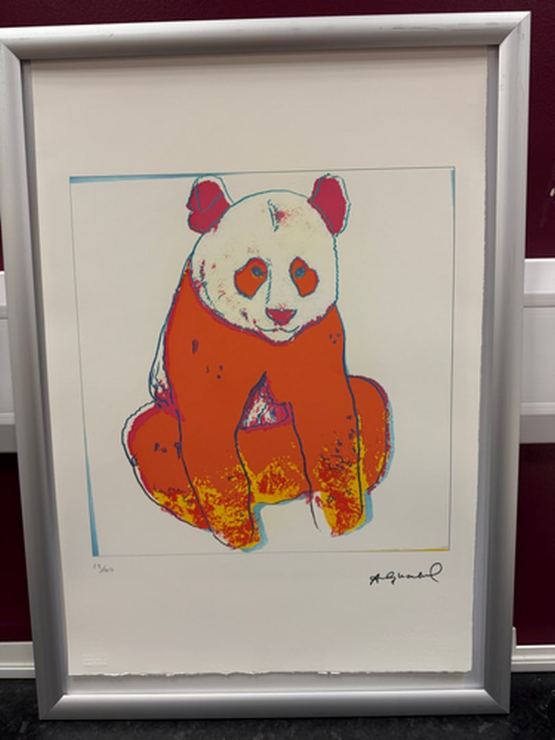 ANDY Warhol, Original, Print, Limited edition, Plate signed: Andy Warhol edition Arabic numbering - numbering 100 copies - Approximate dimensions of the sheet 57.3 x 38.4 cm - INTONSO / IRREGULAR SHEET on 4 sides, weight between 180/210 - Watermark on Arches Fr