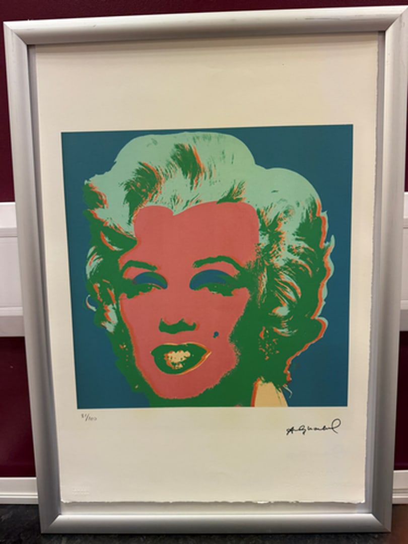 ANDY Warhol, Original, Print, Limited edition, Plate signed: Andy Warhol edition Arabic numbering - numbering 100 copies - Approximate dimensions of the sheet 57.3 x 38.4 cm - INTONSO / IRREGULAR SHEET on 4 sides, weight between 180/210 - Watermark on Arches Fr