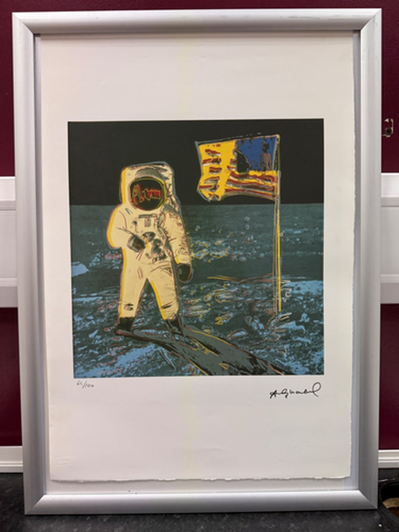 ANDY Warhol, Original, Print, Limited edition, Plate signed: Andy Warhol edition Arabic numbering - numbering 100 copies - Approximate dimensions of the sheet 57.3 x 38.4 cm - INTONSO / IRREGULAR SHEET on 4 sides, weight between 180/210 - Watermark on Arches Fr