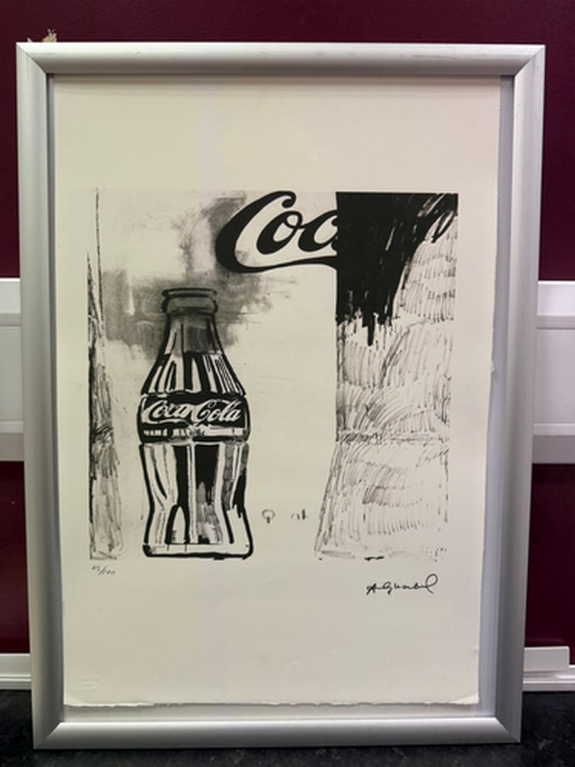 ANDY Warhol, Original, Print, Limited edition, Plate signed: Andy Warhol edition Arabic numbering - numbering 100 copies - Approximate dimensions of the sheet 57.3 x 38.4 cm - INTONSO / IRREGULAR SHEET on 4 sides, weight between 180/210 - Watermark on Arches Fr