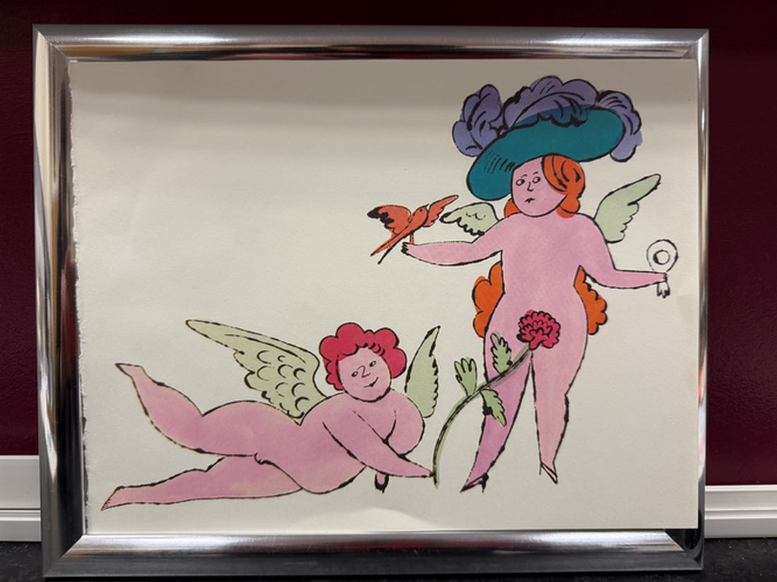 Andy Warhol- In the Bottom of My Garden Page., Rare, Edition, Print on paper, Size- 20cm x 25cm.: Andy Warhol- In the Bottom of My Garden Page., Rare, Edition, Print on paper, Size- 20cm x 25cm.a