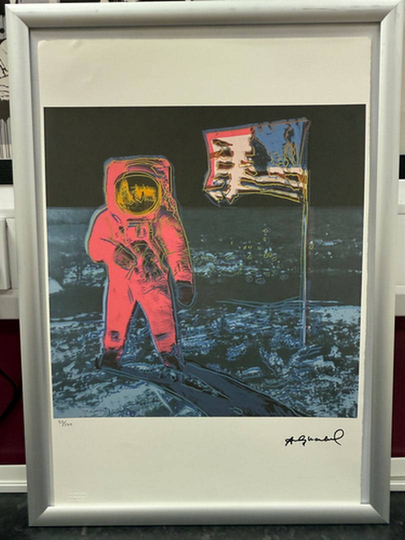 ANDY Warhol, Original, Print, Limited edition, Plate signed: Andy Warhol edition Arabic numbering - numbering 100 copies - Approximate dimensions of the sheet 57.3 x 38.4 cm - INTONSO / IRREGULAR SHEET on 4 sides, weight between 180/210 - Watermark on Arches Fr