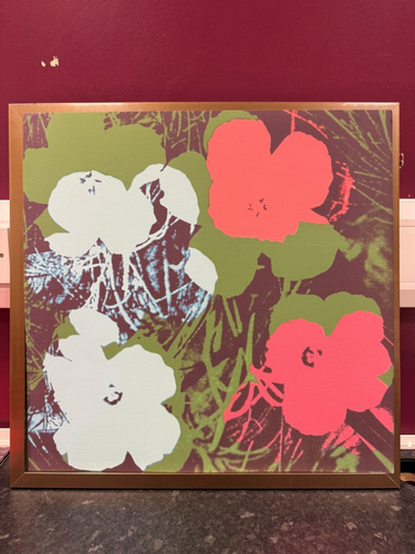 Andy Warhol, (After) Original Print, Limited Edition, Seal, Hand signed And Numbered: Andy Warhol, (After) Original Print, Limited Edition, Seal, Hand signed And Numbered No COA No documentation and only 20 years in provenance by private Collection. sold as attributed to the artist an