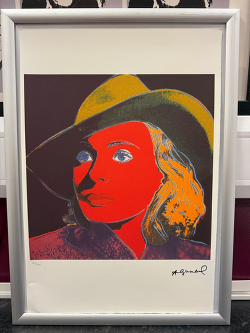 ANDY Warhol, Original, Print, Limited edition, Plate signed: Andy Warhol edition Arabic numbering - numbering 100 copies - Approximate dimensions of the sheet 57.3 x 38.4 cm - INTONSO / IRREGULAR SHEET on 4 sides, weight between 180/210 - Watermark on Arches Fr