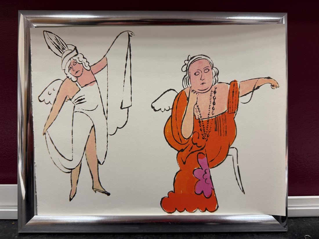 Andy Warhol- In the Bottom of My Garden Page., Rare, Edition, Print on paper, Size- 20cm x 25cm.: Andy Warhol- In the Bottom of My Garden Page., Rare, Edition, Print on paper, Size- 20cm x 25cm.