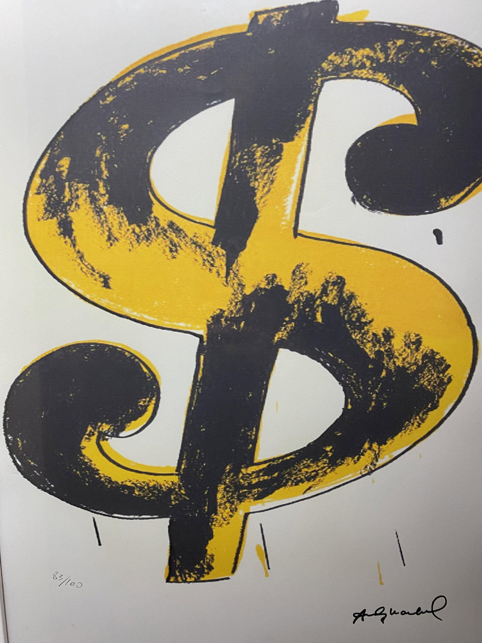 “ANDY Warhol, Original, Print, Limited addition, Plate signed,” - 2