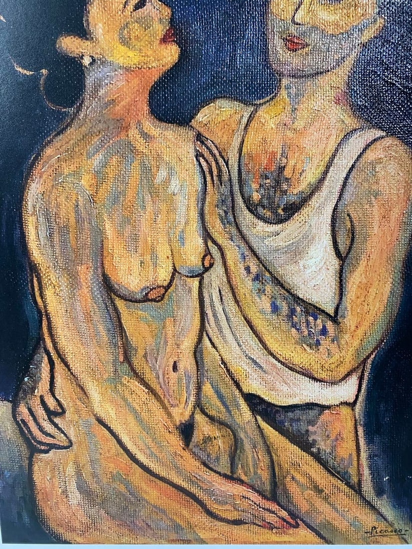 Pablo Picasso, Original Print, Limited Edition, Gallery Seal, Stamped, - 3