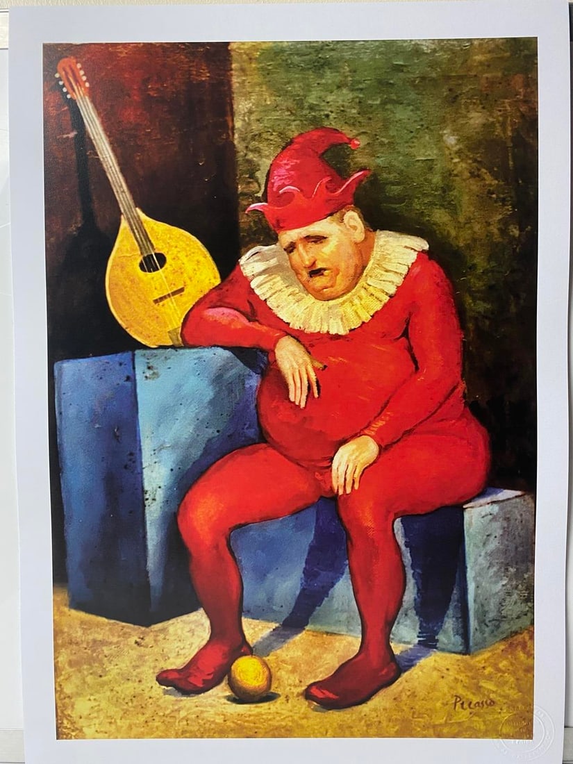 Pablo Picasso, Original Print, Limited Edition, Gallery Seal, Stamped, - 2