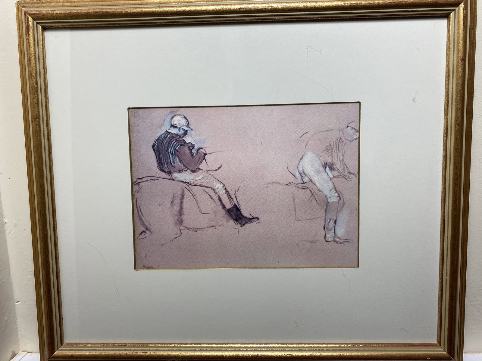Edgar Degas, Original Poster, Limited Edition Plate Signed (1 of 5)