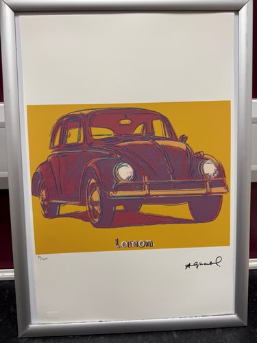 Andy Warhol, Original, Print, Limited addition, Plate signed, Seal, Stamped, (1 of 4)