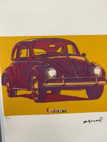 Andy Warhol, Original, Print, Limited addition, Plate signed, Seal, Stamped, - 2