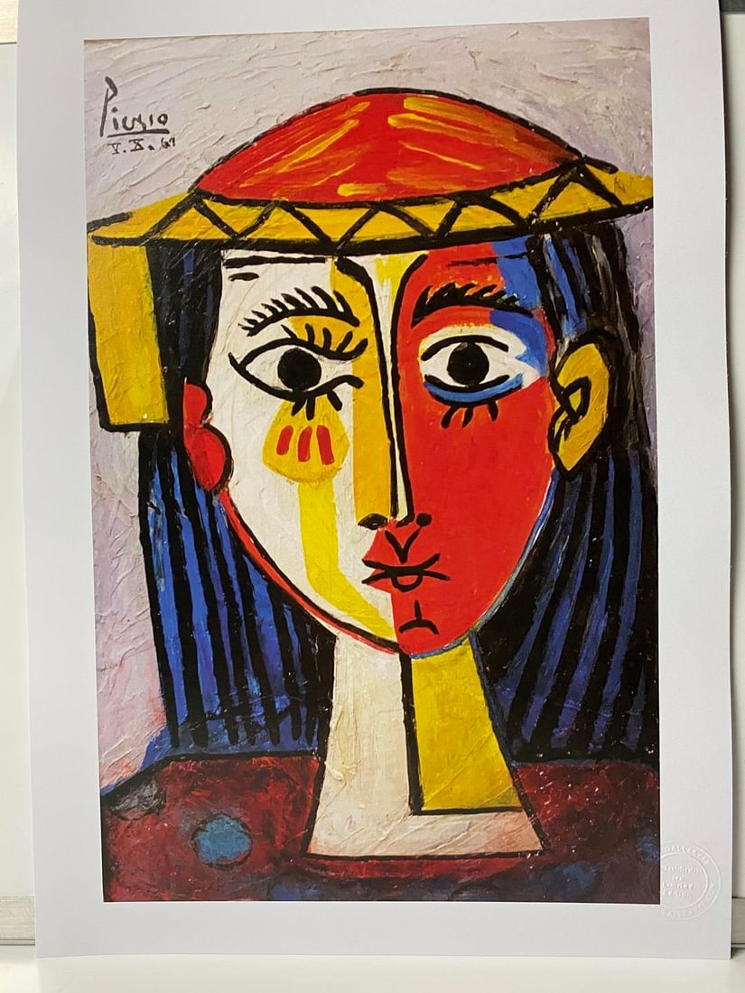 Picasso, ( After ) Women, Signed and Dated In Print: Picasso, ( After ) Women, Signed In Print Limited Edition Print Digital print Solid Finishing: Classic (300gsm)Limited Edition of 2500 Numbered and Stamped Sizes- 32cm x 45cm Art Gallery99 Invoice