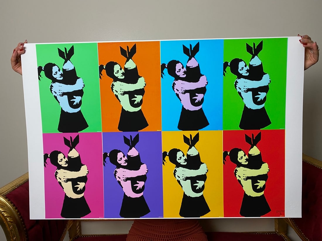 Banksy, In the manner of”, Walled Off Hotel, COA, Original, Limited Edition. Signed. Numbered - 2