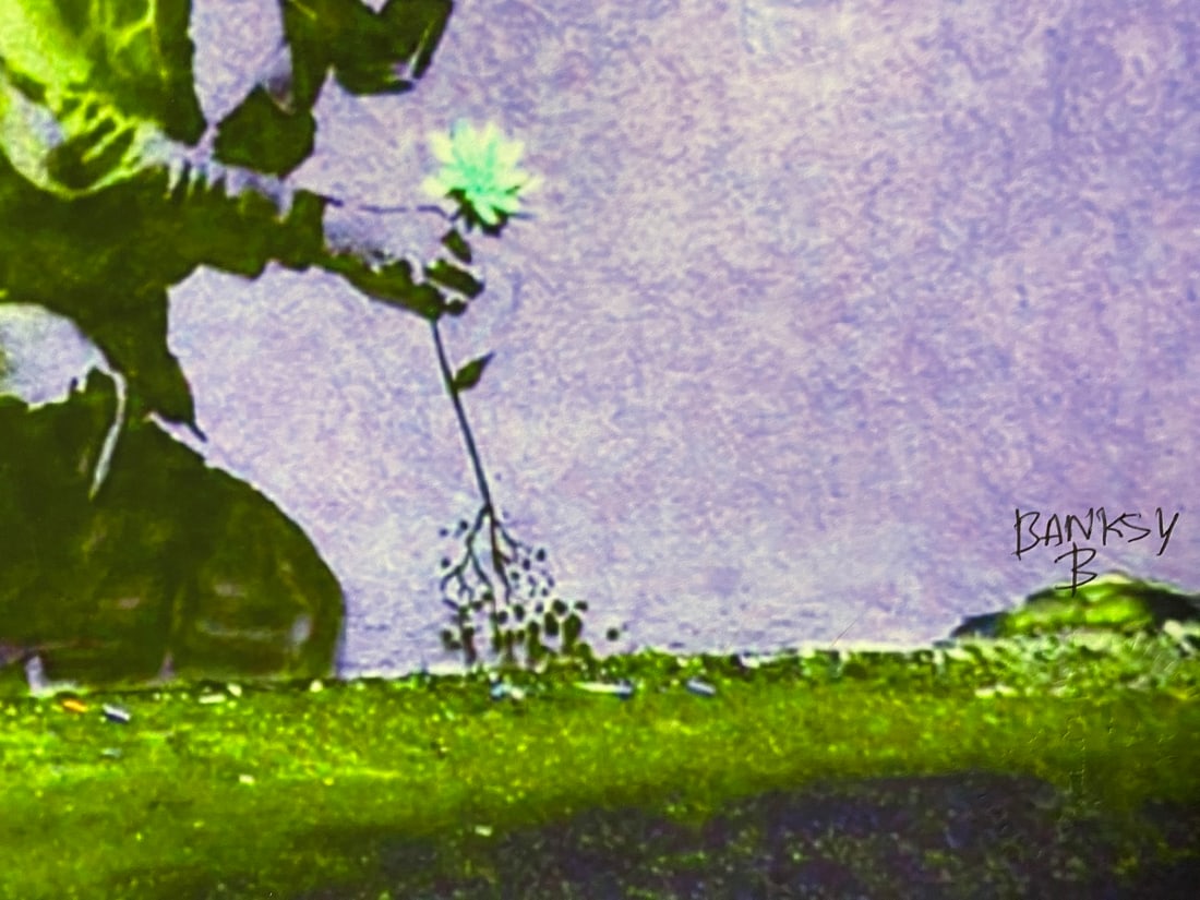 Banksy, In the manner of”, Walled Off Hotel, COA, Original, Limited Edition. Signed. Numbered - 4