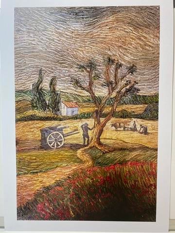 Vincent van Gogh, Original Print, Limited Edition, Gallery Seal, Stamped,:  Vincent van Gogh, Original Print, Limited Edition, Gallery Seal, Stamped, Digital print on paper, Solid Finishing: Classic (300gsm) <