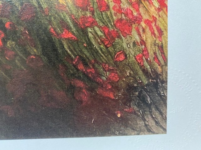 Vincent van Gogh, Original Print, Limited Edition, Gallery Seal, Stamped, - 4