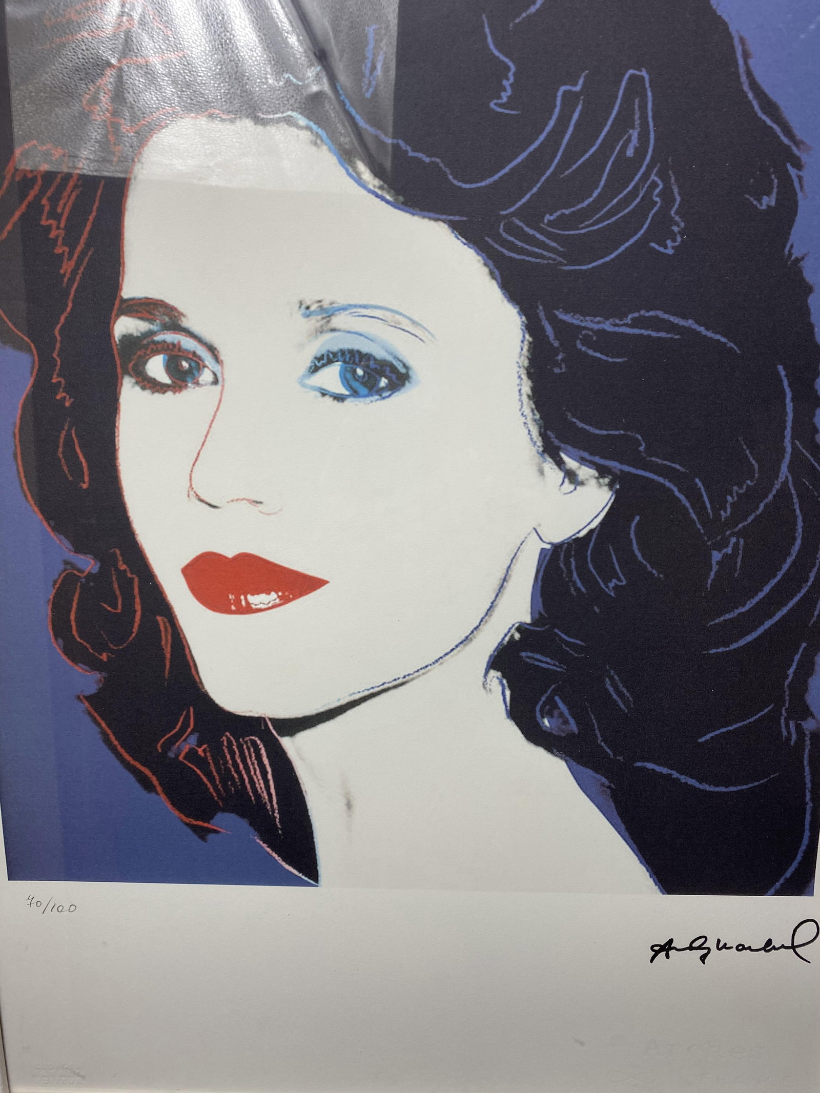 “ANDY Warhol, Original, Print, Limited addition, Plate signed,” - 2