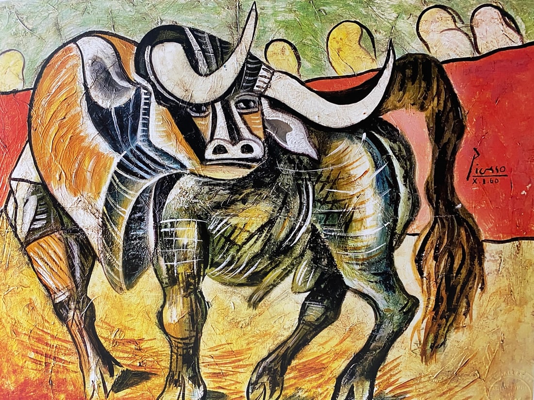 Pablo Picasso, Original Print, Limited Edition, Gallery Seal, Stamped, - 2