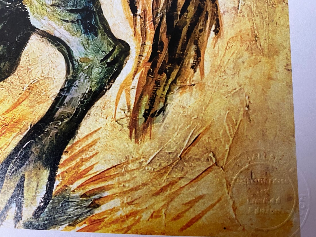 Pablo Picasso, Original Print, Limited Edition, Gallery Seal, Stamped, - 4