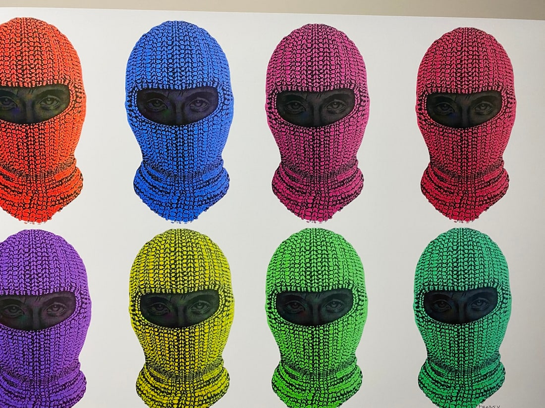 Banksy, In the manner of”, COA. Walled Off Hotel, Original, Limited Edition. Signed. Numbered. - 3