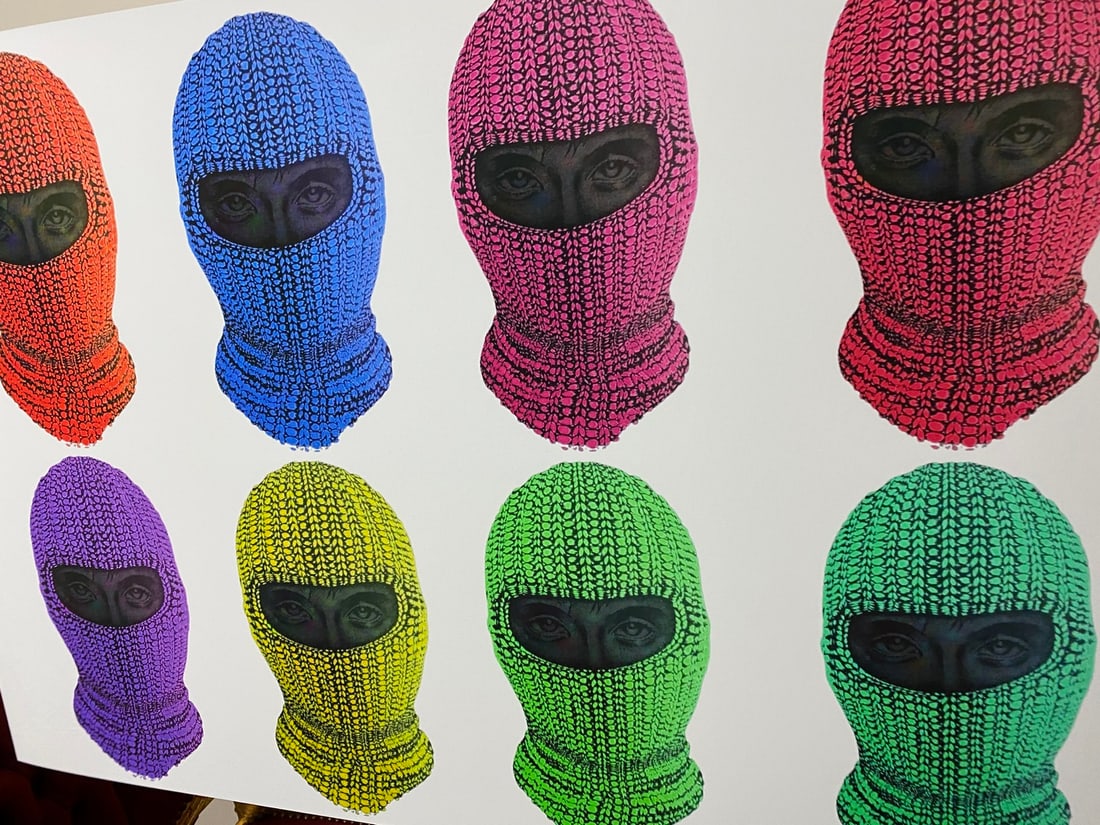 Banksy, In the manner of”, COA. Walled Off Hotel, Original, Limited Edition. Signed. Numbered. - 5