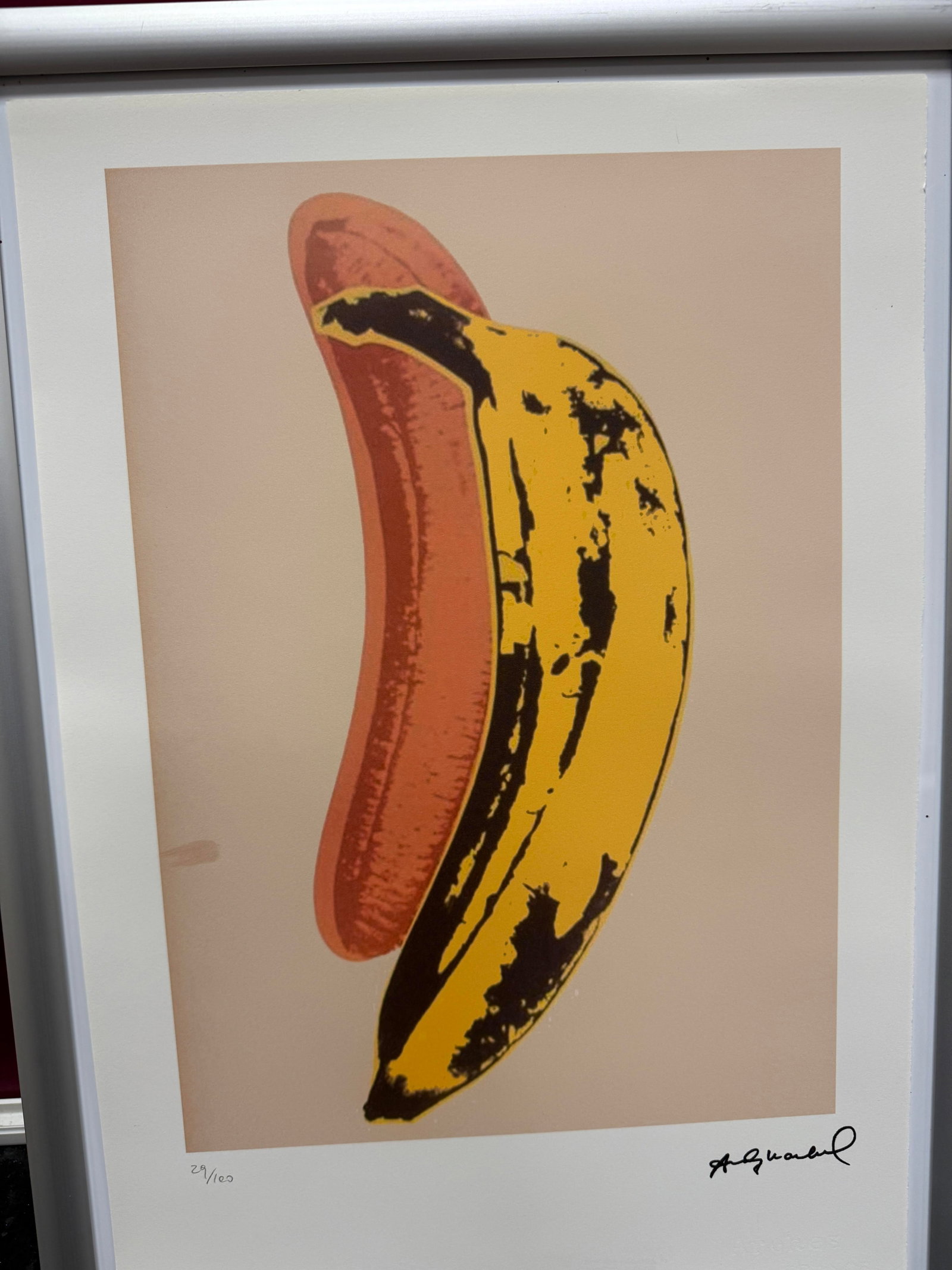 Andy Warhol, Original, Print, Limited addition, Plate signed, Seal, Stamped, - 2