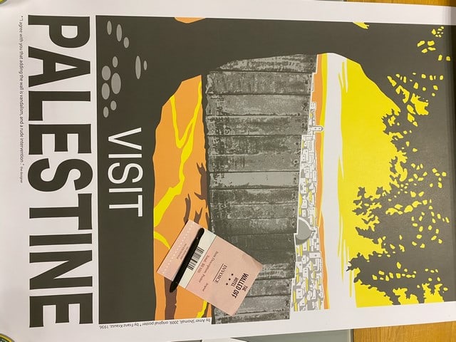 Banksy, The Walled Off Hotel, Original Poster, (1 of 5)