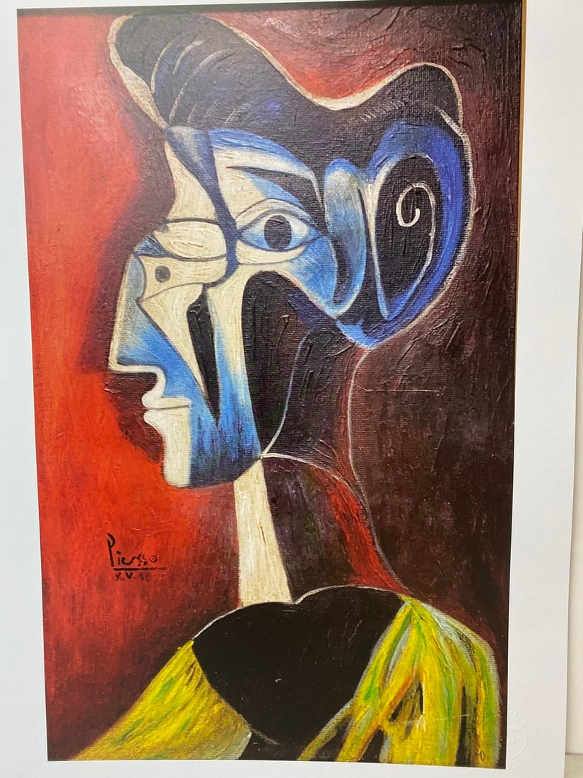 Pablo Picasso, Original Print, Limited Edition, Gallery Seal, Stamped, - 2